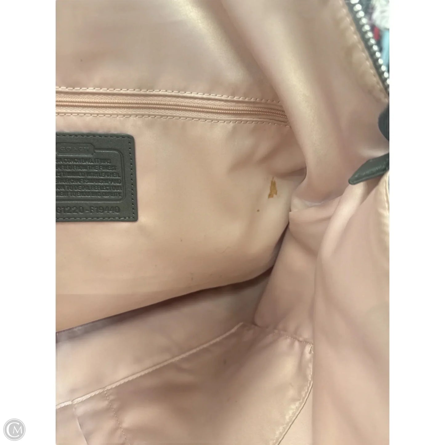 Handbag Designer By Coach, Size: Large