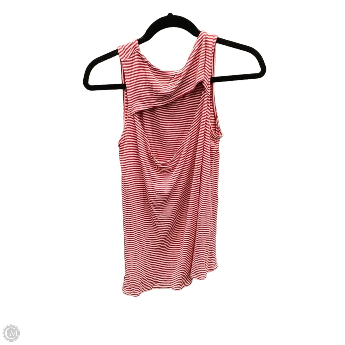 Top Sleeveless By Clothes Mentor In Red & White, Size: S