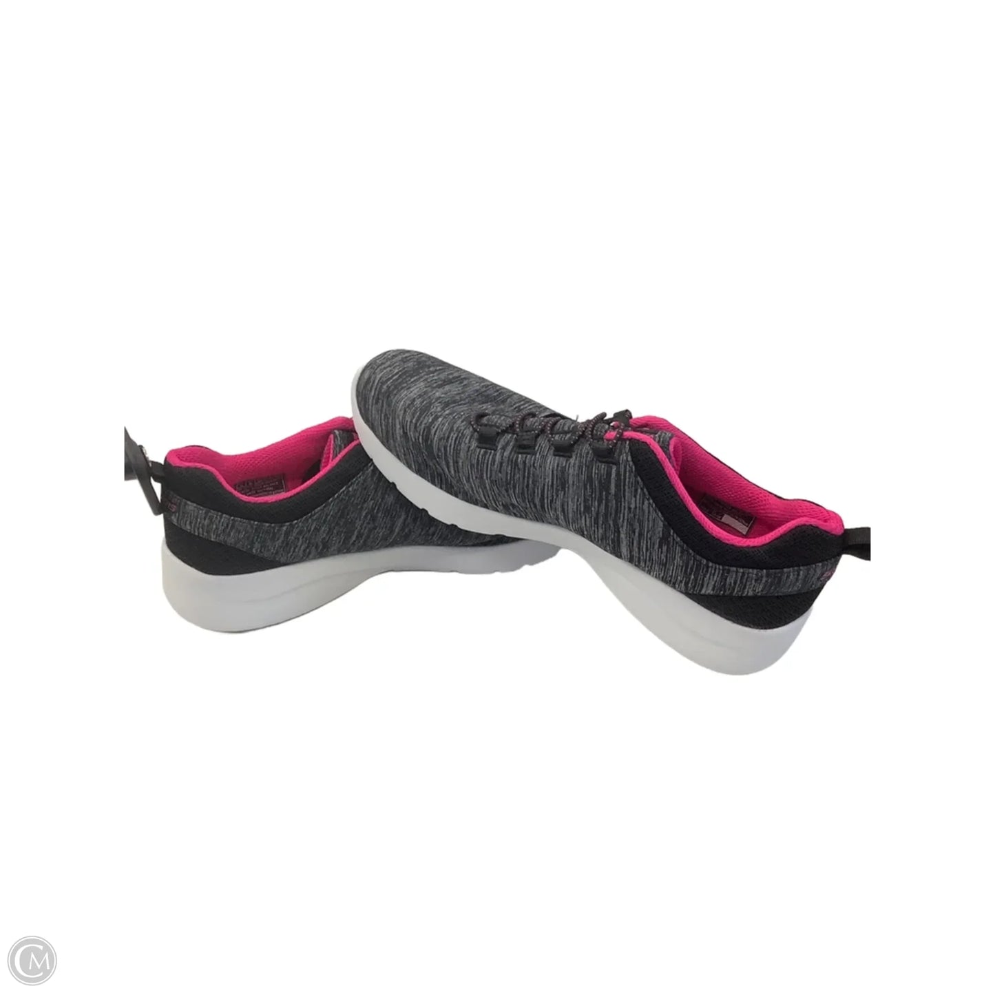 Shoes Athletic By Skechers In Grey & Pink, Size: 8
