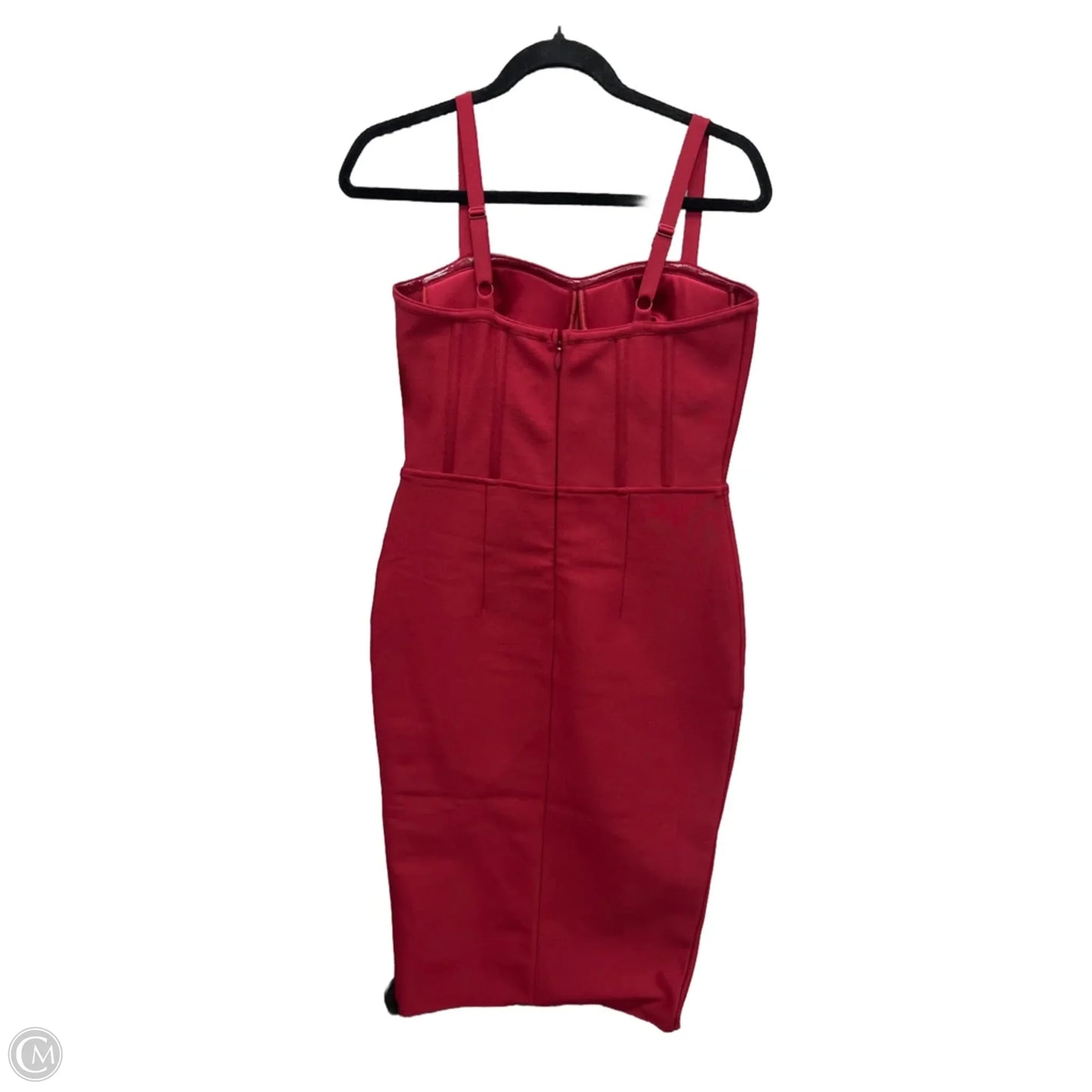 Dress Party Midi By Venus In Red, Size: S