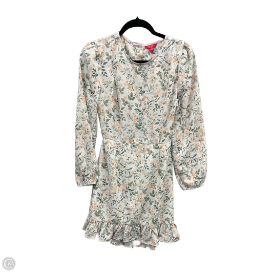 Dress Casual Midi By Guess In Floral Print, Size: S