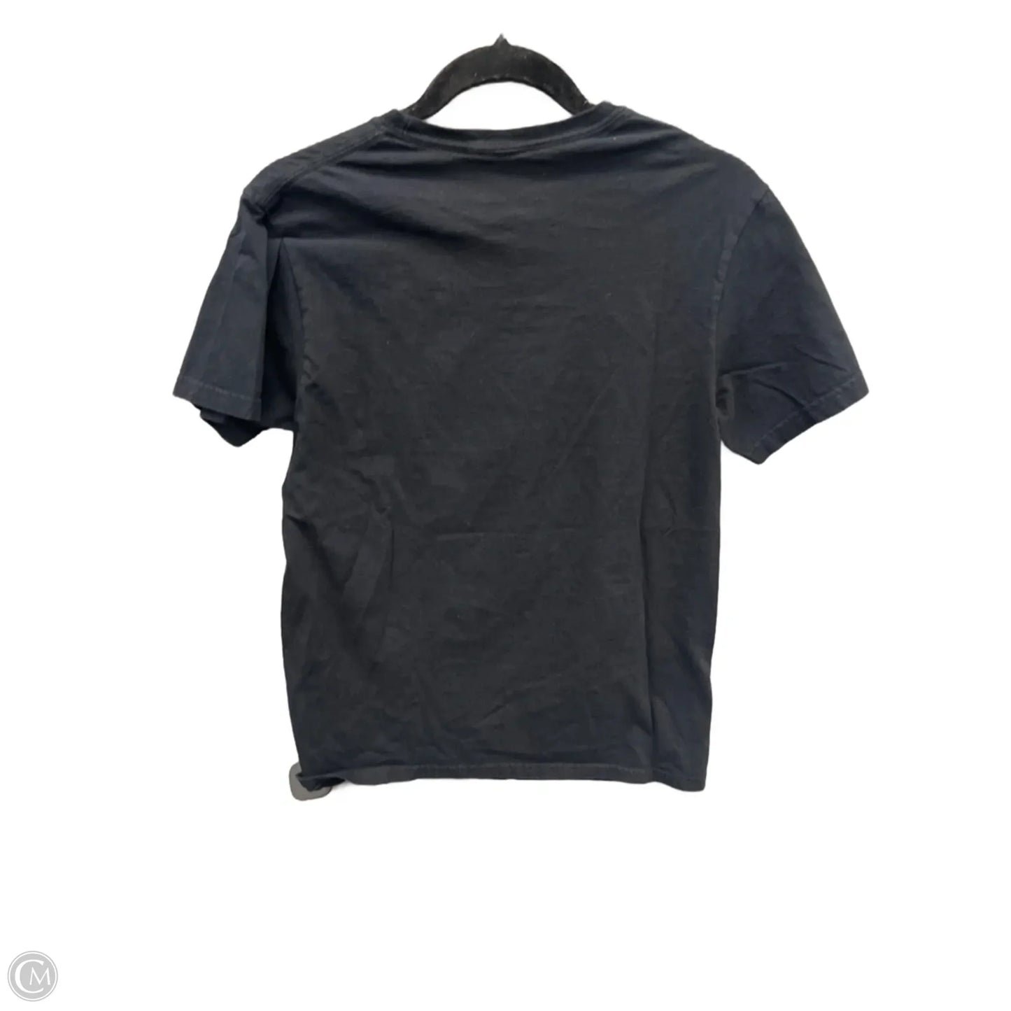 Top Short Sleeve By Clothes Mentor In Black, Size: S