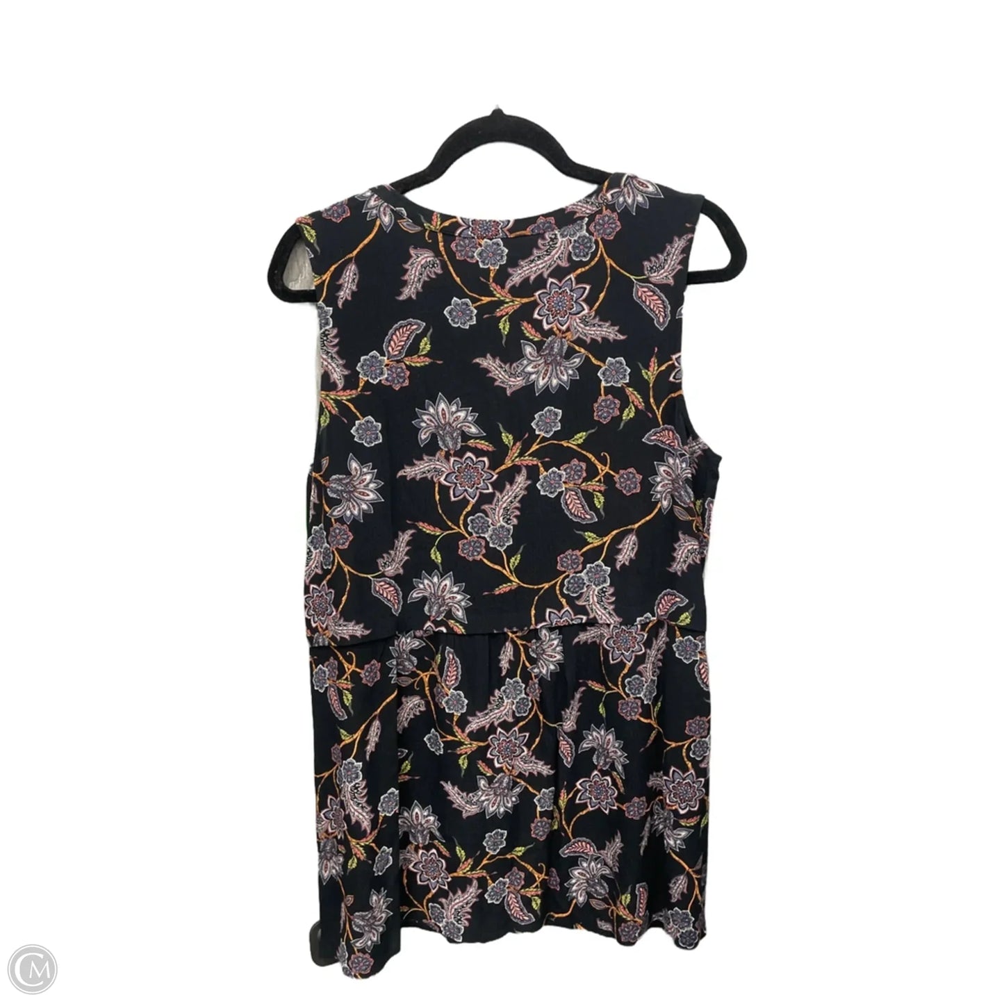 Top Sleeveless By J. Jill In Black, Size: M