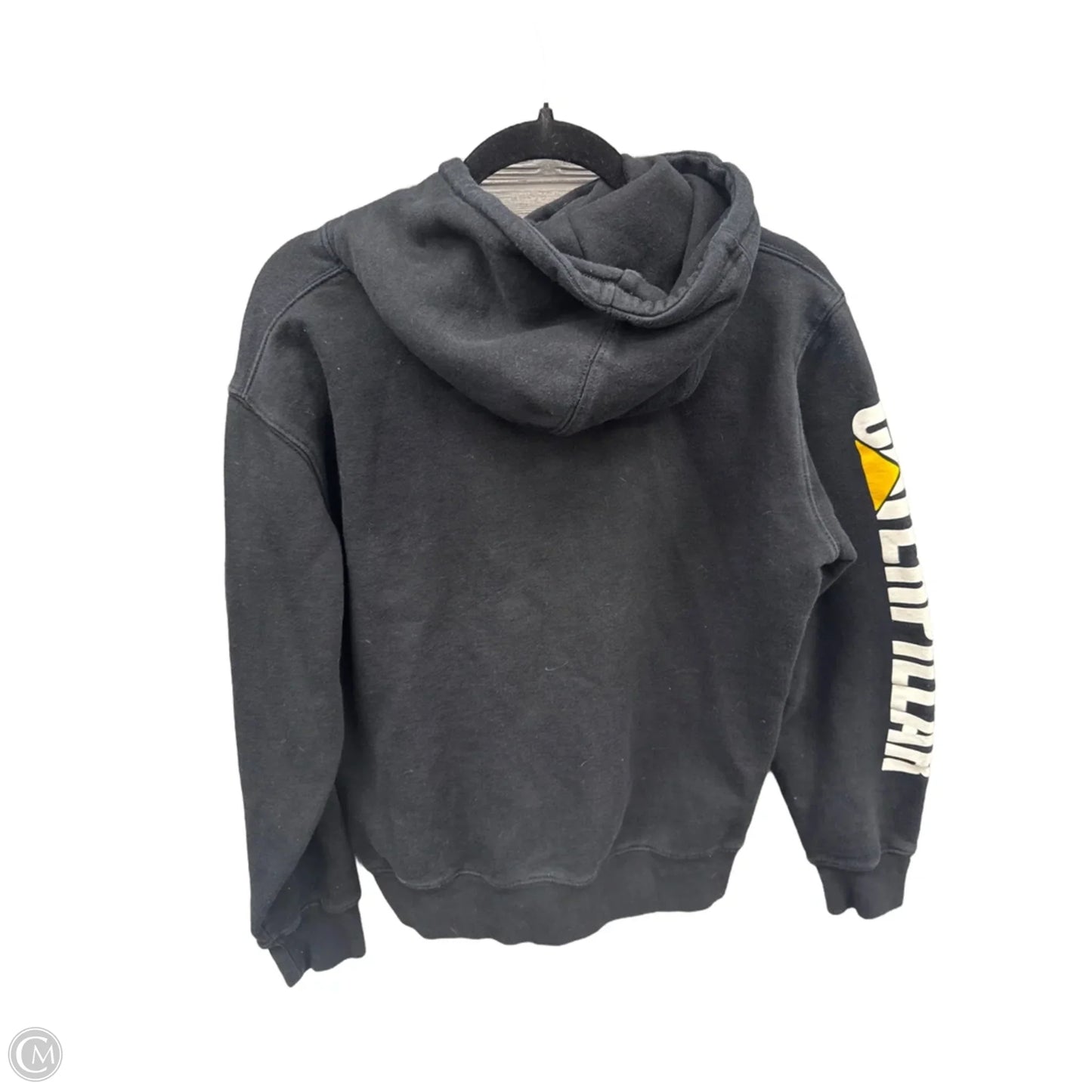 Sweatshirt Hoodie By Clothes Mentor In Black, Size: M