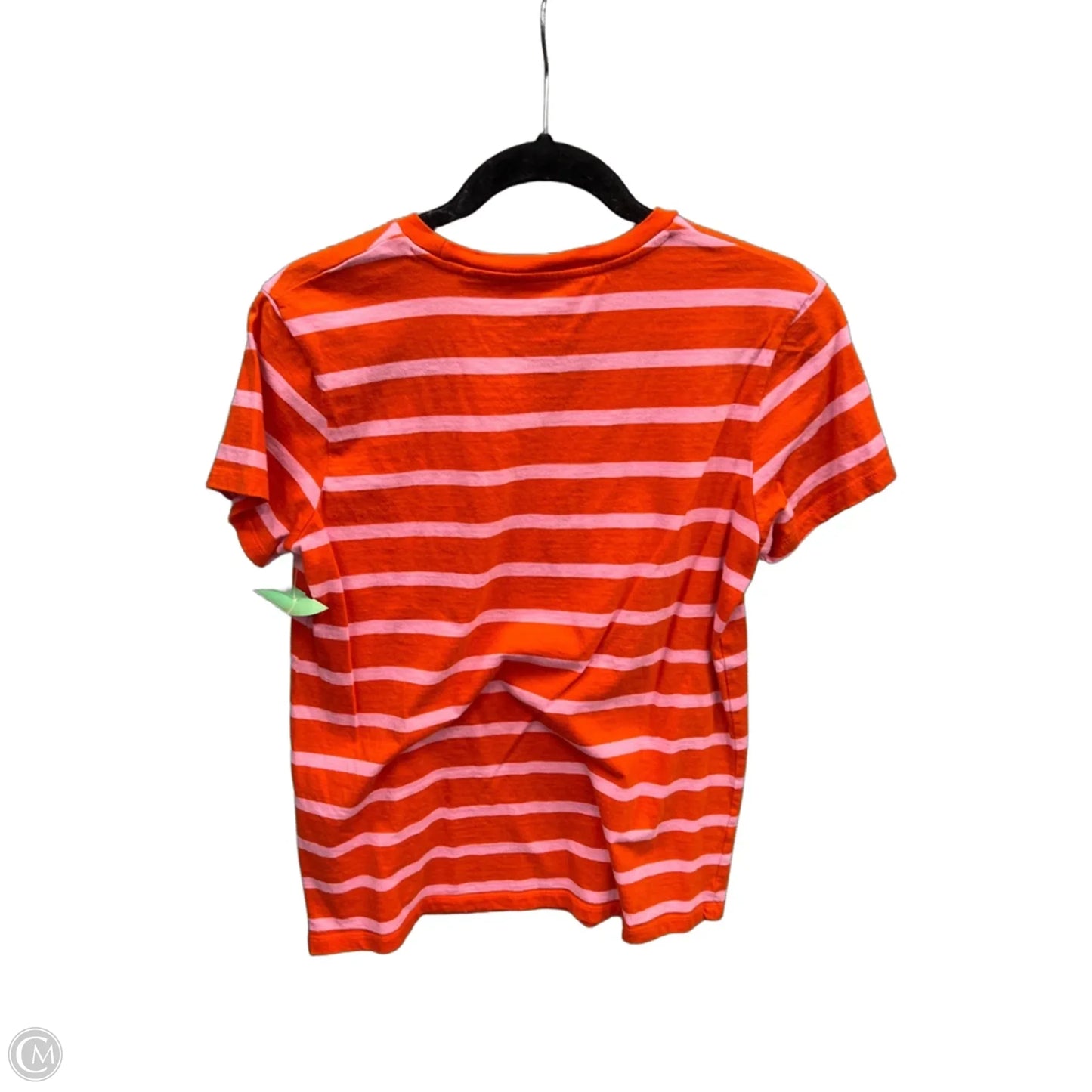 Top Short Sleeve By Levis In Striped Pattern, Size: M