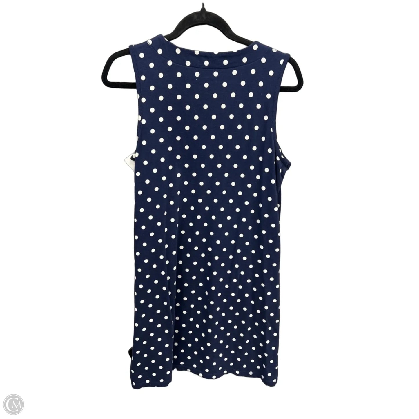 Dress Casual Midi By Lands End In Polkadot Pattern, Size: Sp