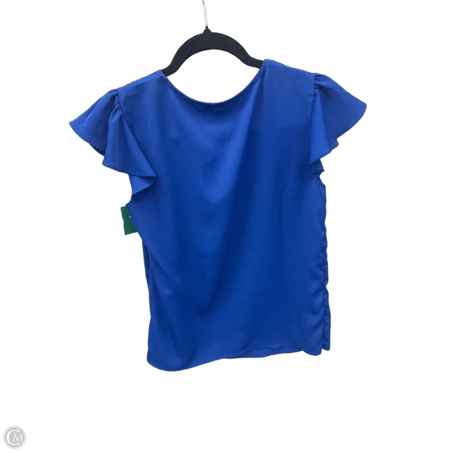 Top Short Sleeve By Shein In Blue, Size: M