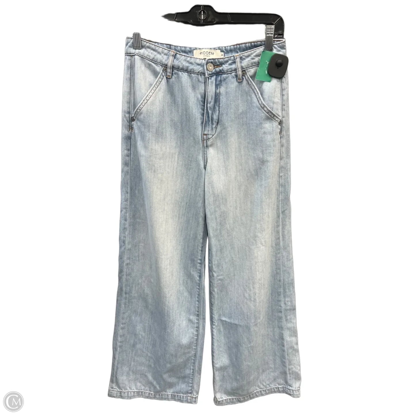 Jeans Wide Leg By Hidden In Blue Denim, Size: 2
