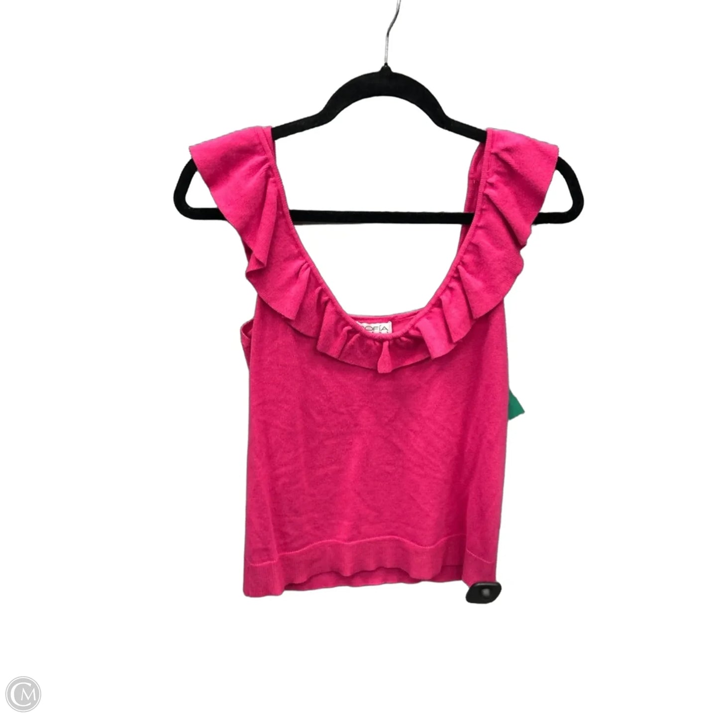 Top Sleeveless By Sofia By Sofia Vergara In Pink, Size: S