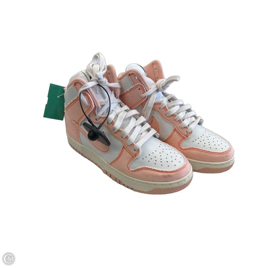 Shoes Sneakers By Nike In Pink & White, Size: 7