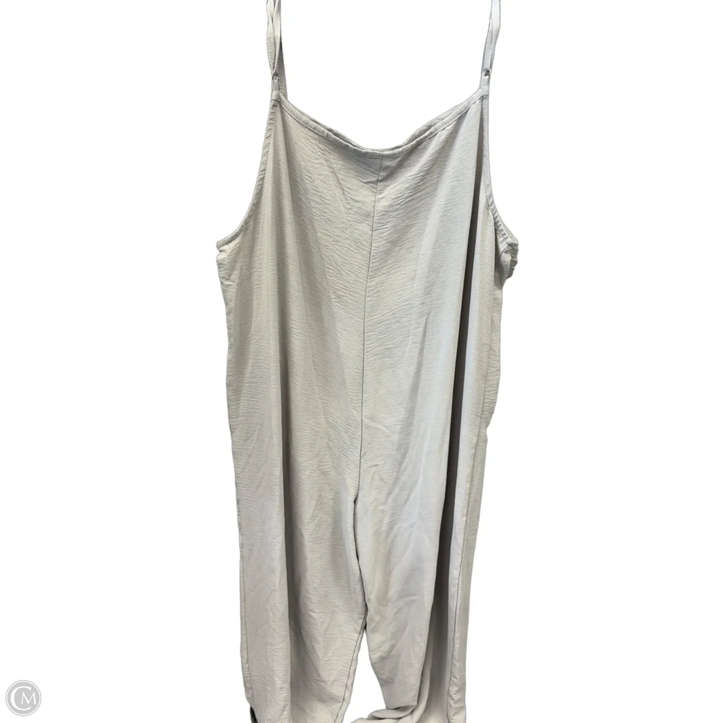 Jumpsuit By Clothes Mentor In Grey, Size: Xl