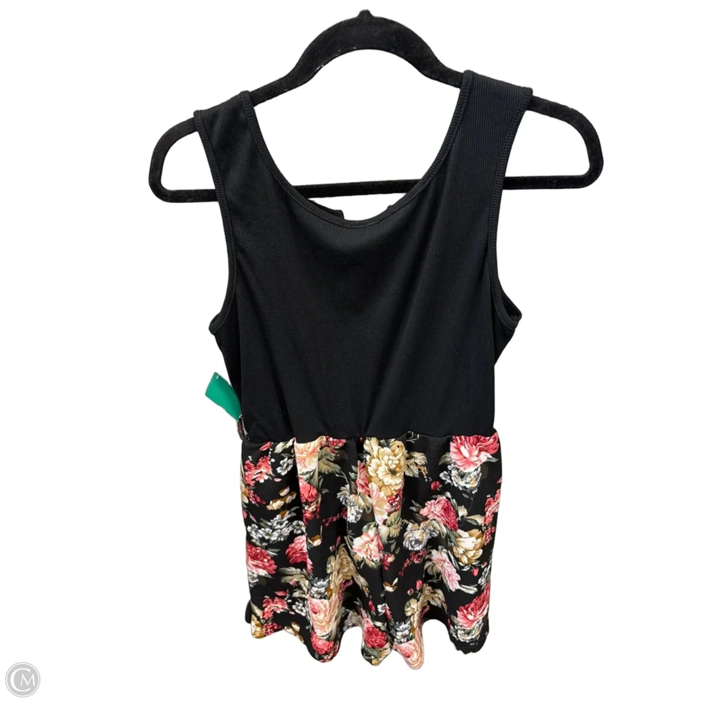 Romper By Emery Rose In Floral Print, Size: Xl