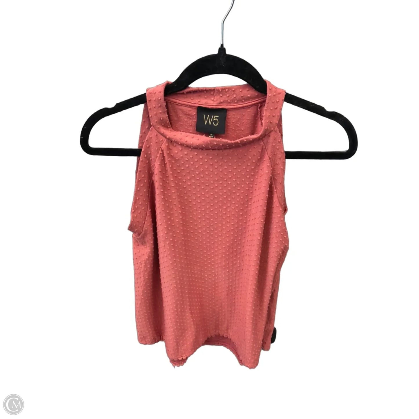 Top Sleeveless By W5 In Pink, Size: M