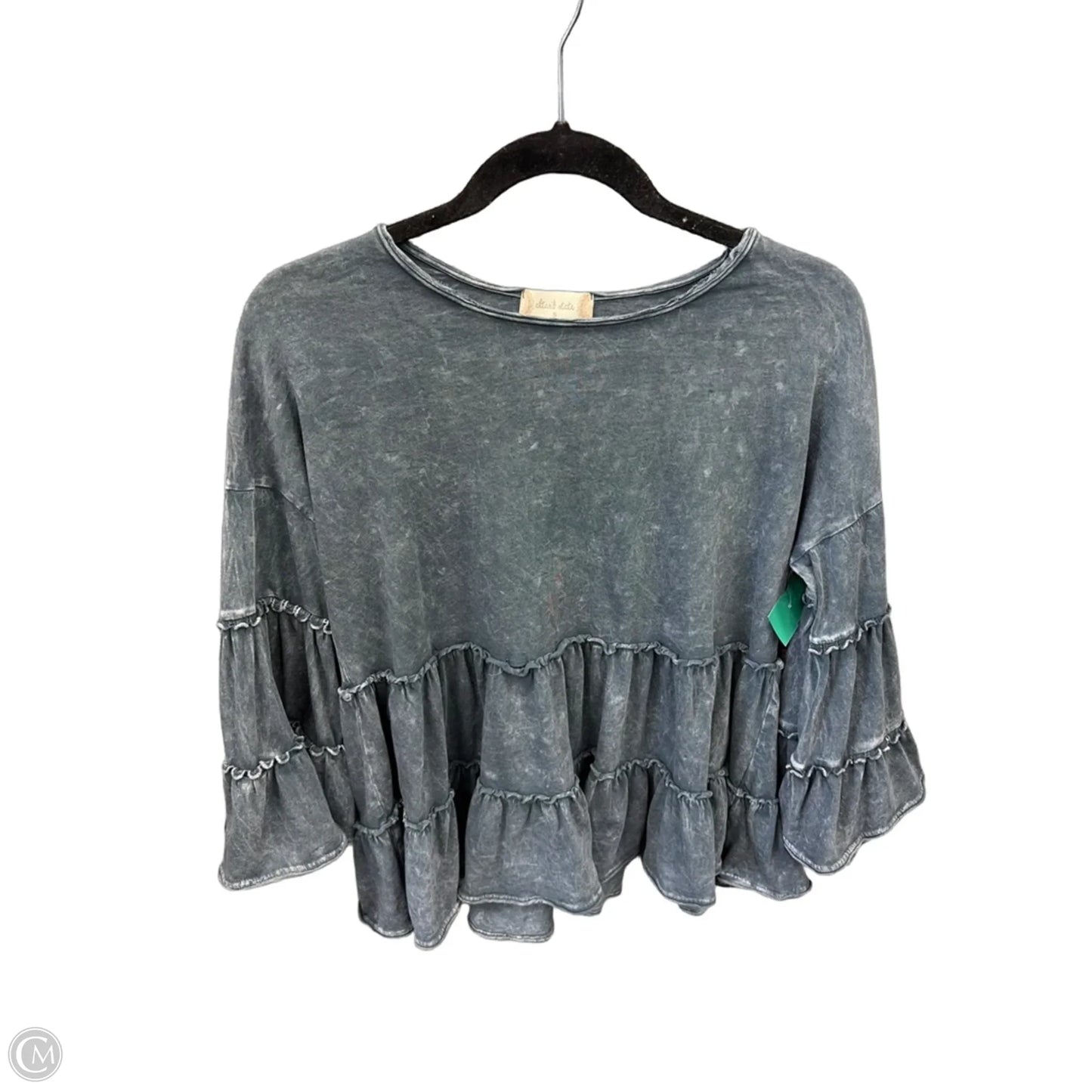 Top Long Sleeve By Altard State In Blue, Size: S