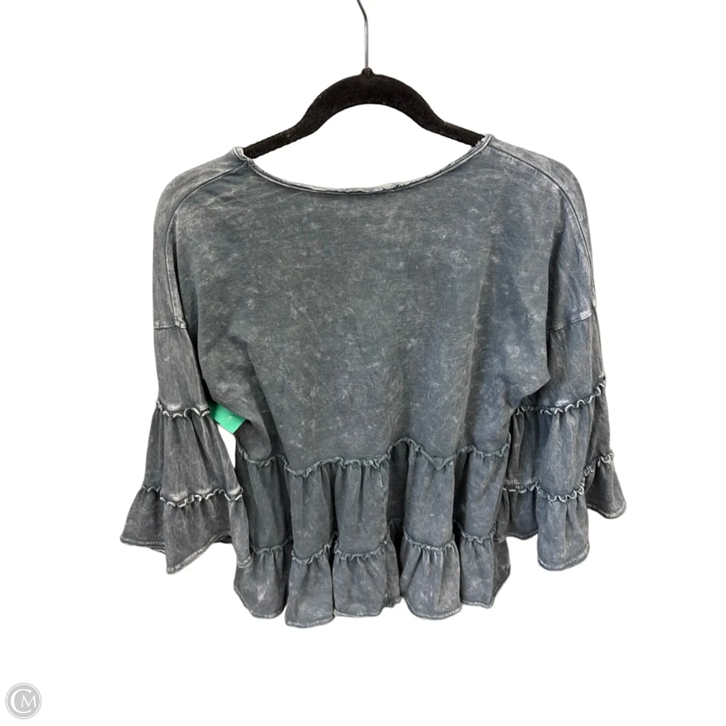 Top Long Sleeve By Altard State In Blue, Size: S