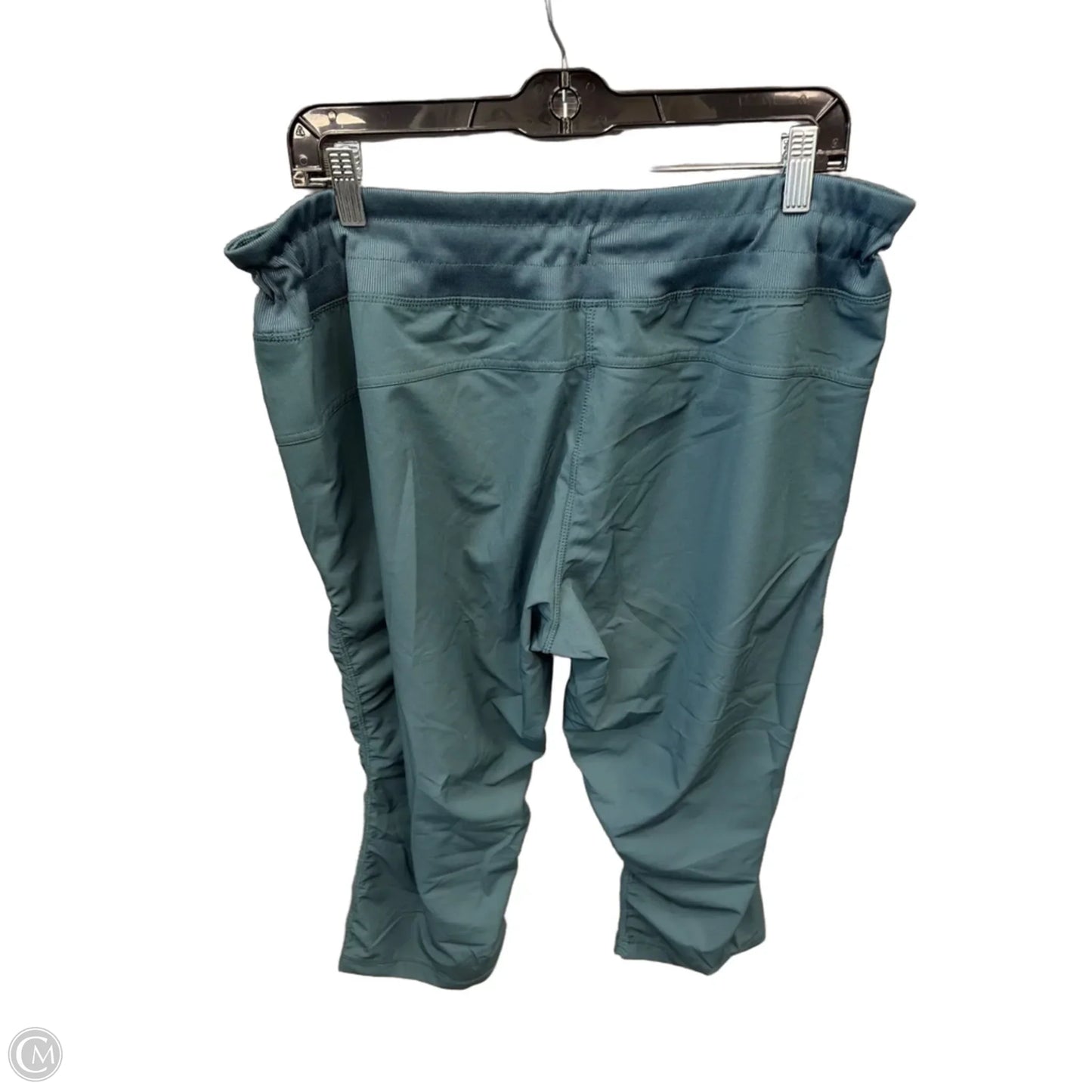 Athletic Capris By Kirkland In Green, Size: L
