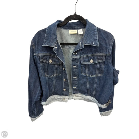 Jacket Denim By Paradox In Blue Denim, Size: Xl