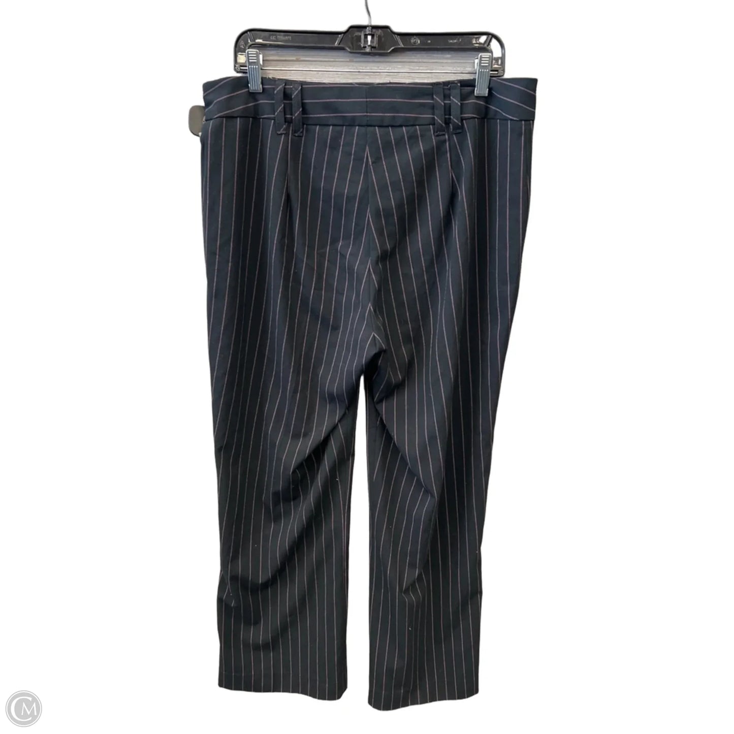 Pants Dress By Studio In Striped Pattern, Size: 12