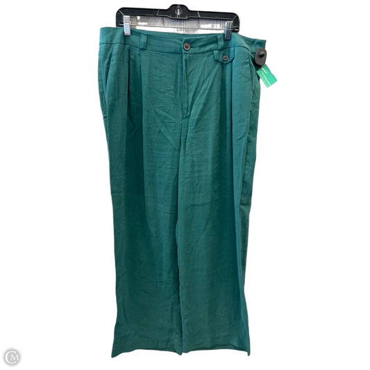 Pants Wide Leg By A New Day In Green, Size: 16