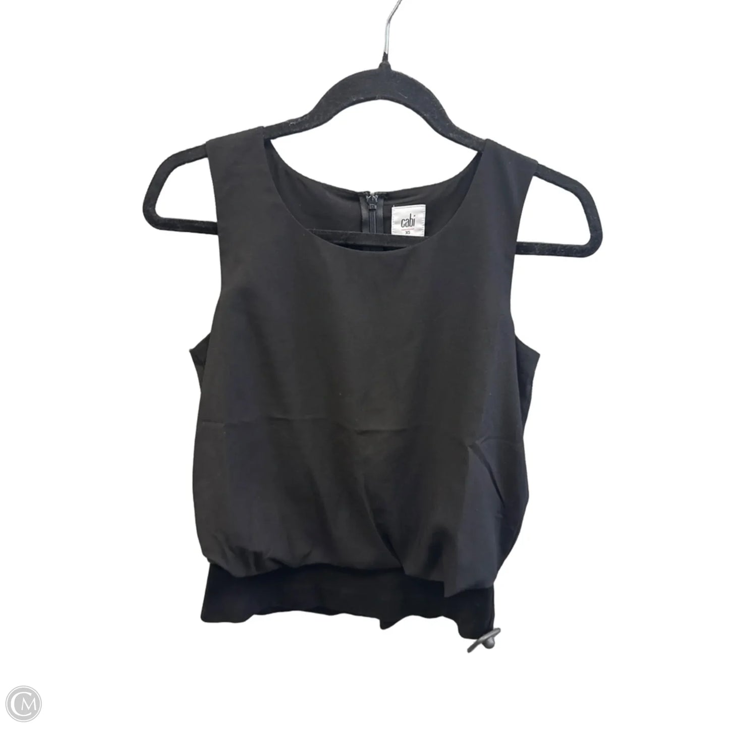 Top Sleeveless By Cabi In Black, Size: Xs