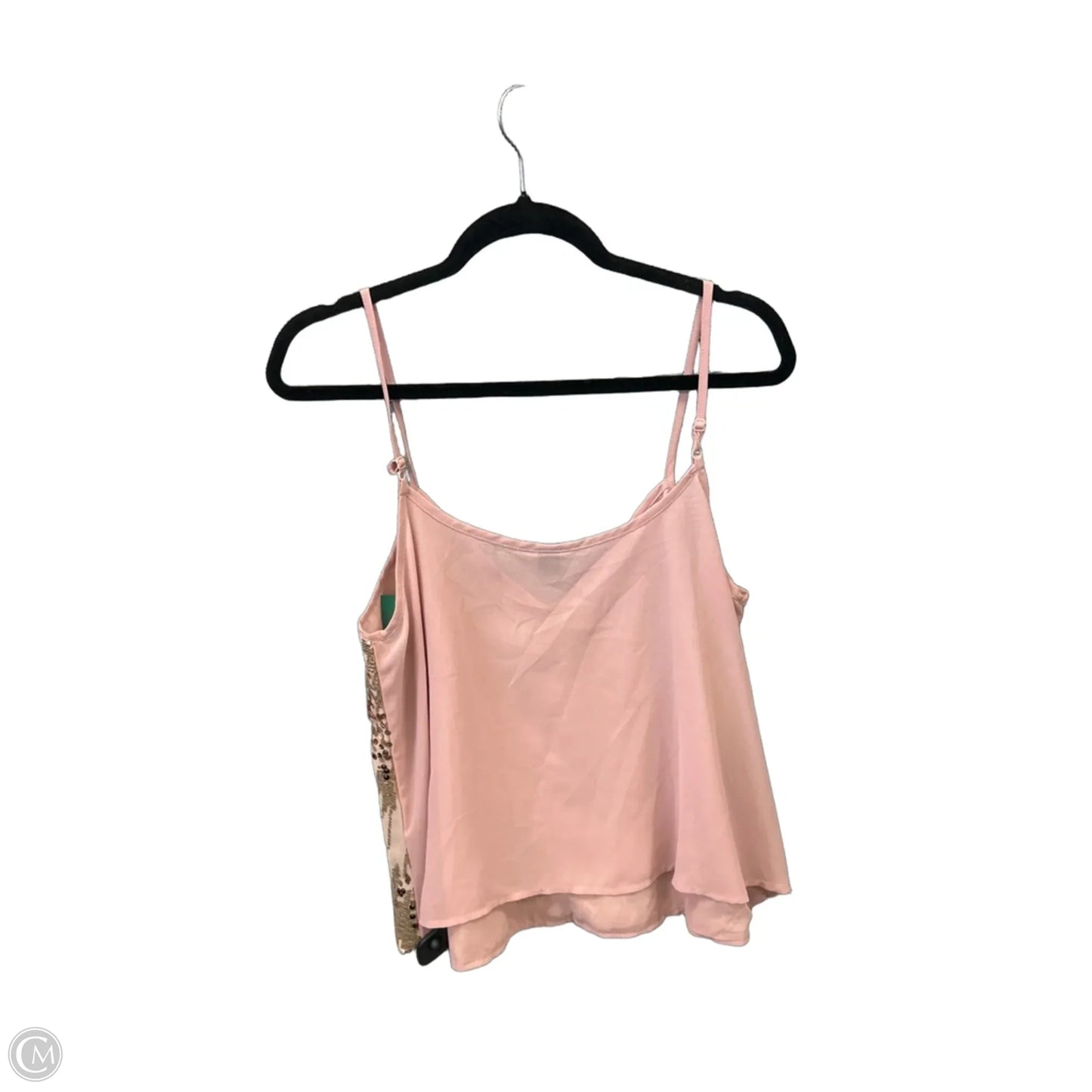 Top Sleeveless By Shein In Pink, Size: L