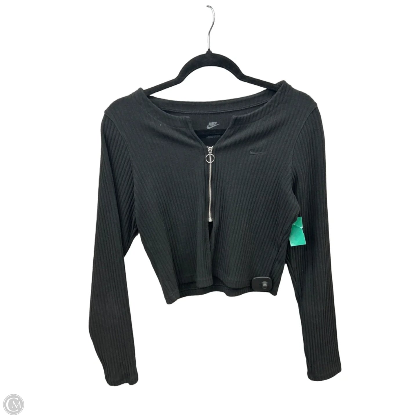 Sweater By Nike Apparel In Black, Size: L