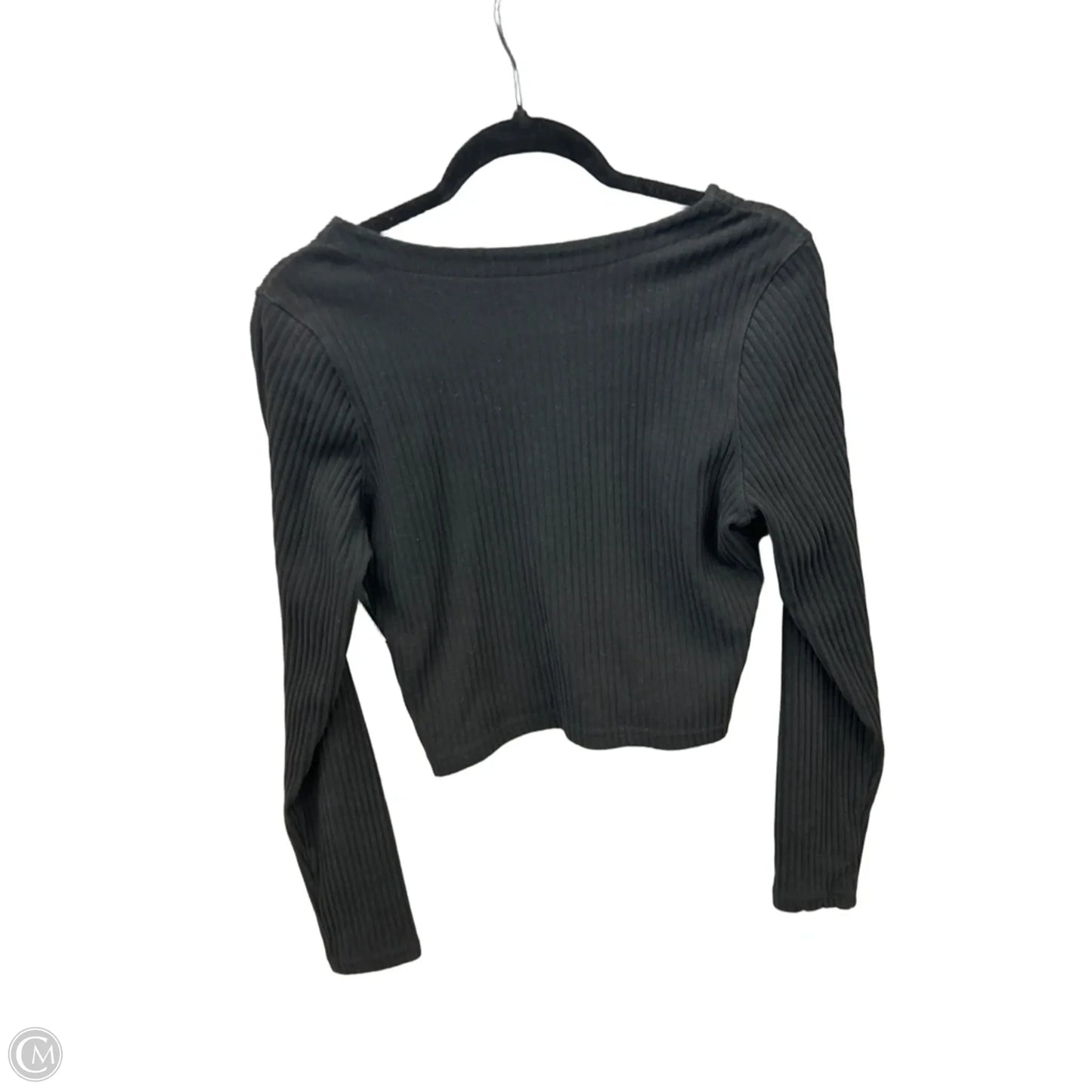 Sweater By Nike Apparel In Black, Size: L