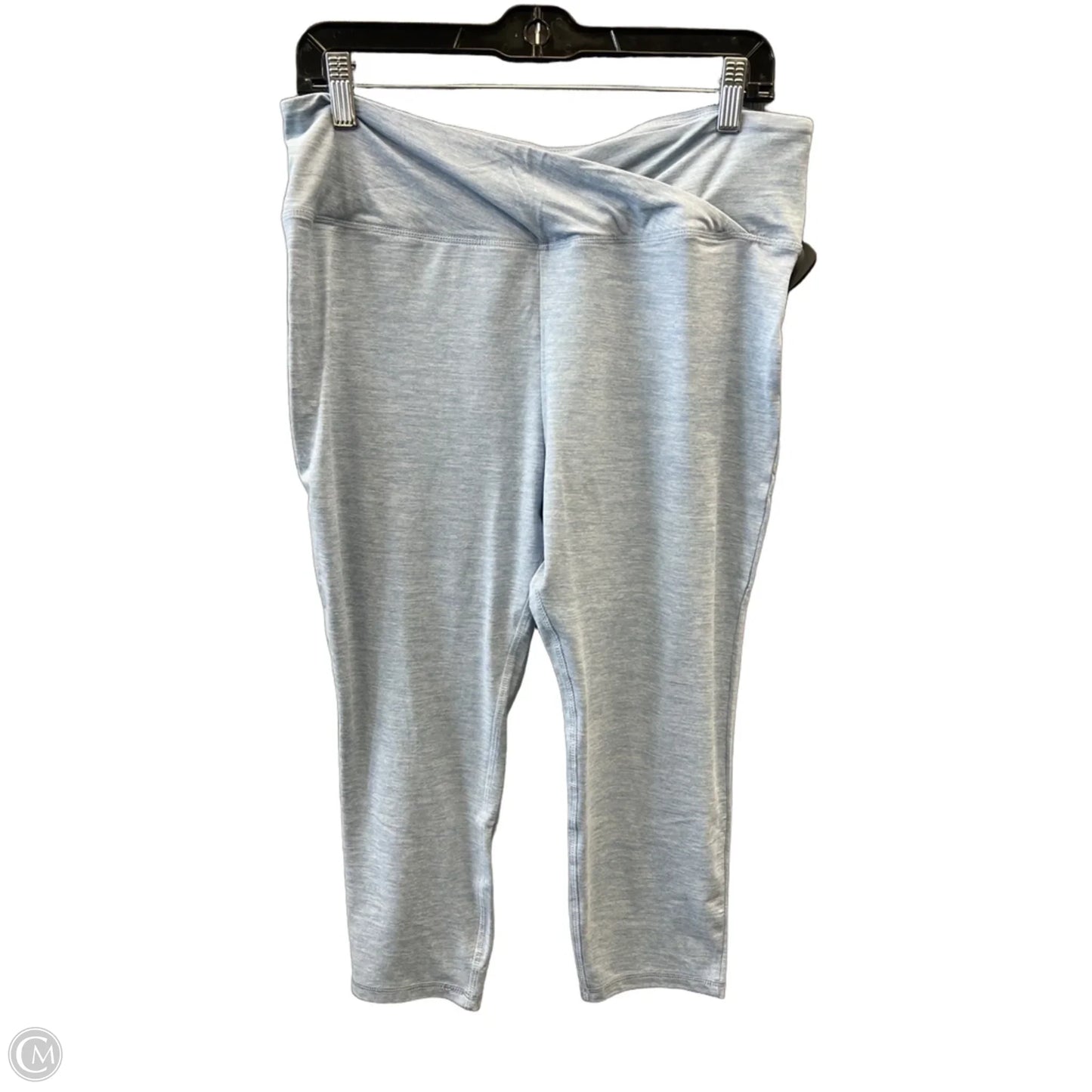 Athletic Leggings By Serra In Blue, Size: L