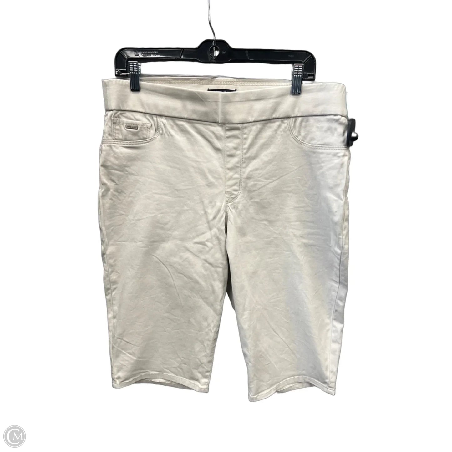 Capris By Nine West Apparel In Grey, Size: 14