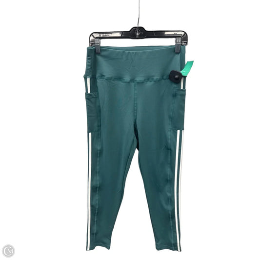 Athletic Leggings By Clothes Mentor In Green, Size: Xl