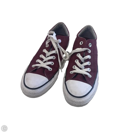 Shoes Sneakers By Converse In Red, Size: 8