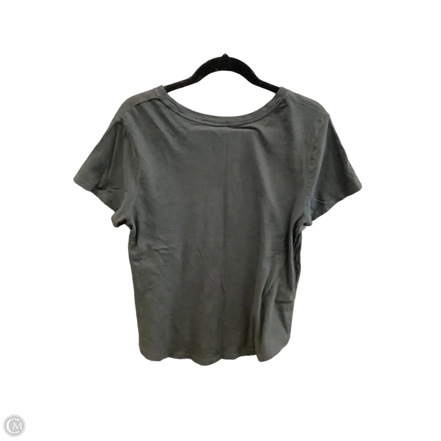 Top Short Sleeve By Old Navy In Grey, Size: L