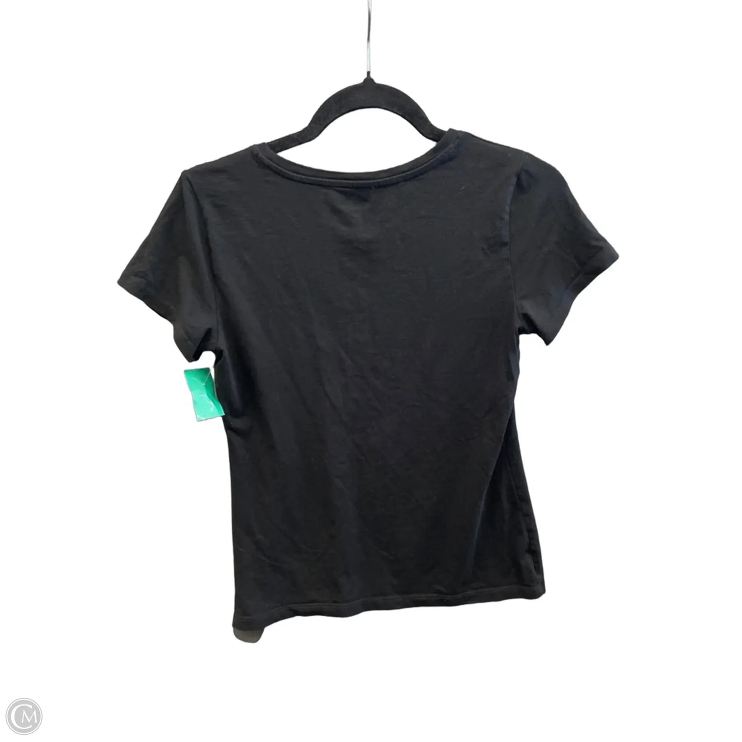 Top Short Sleeve Basic By Old Navy In Black, Size: M