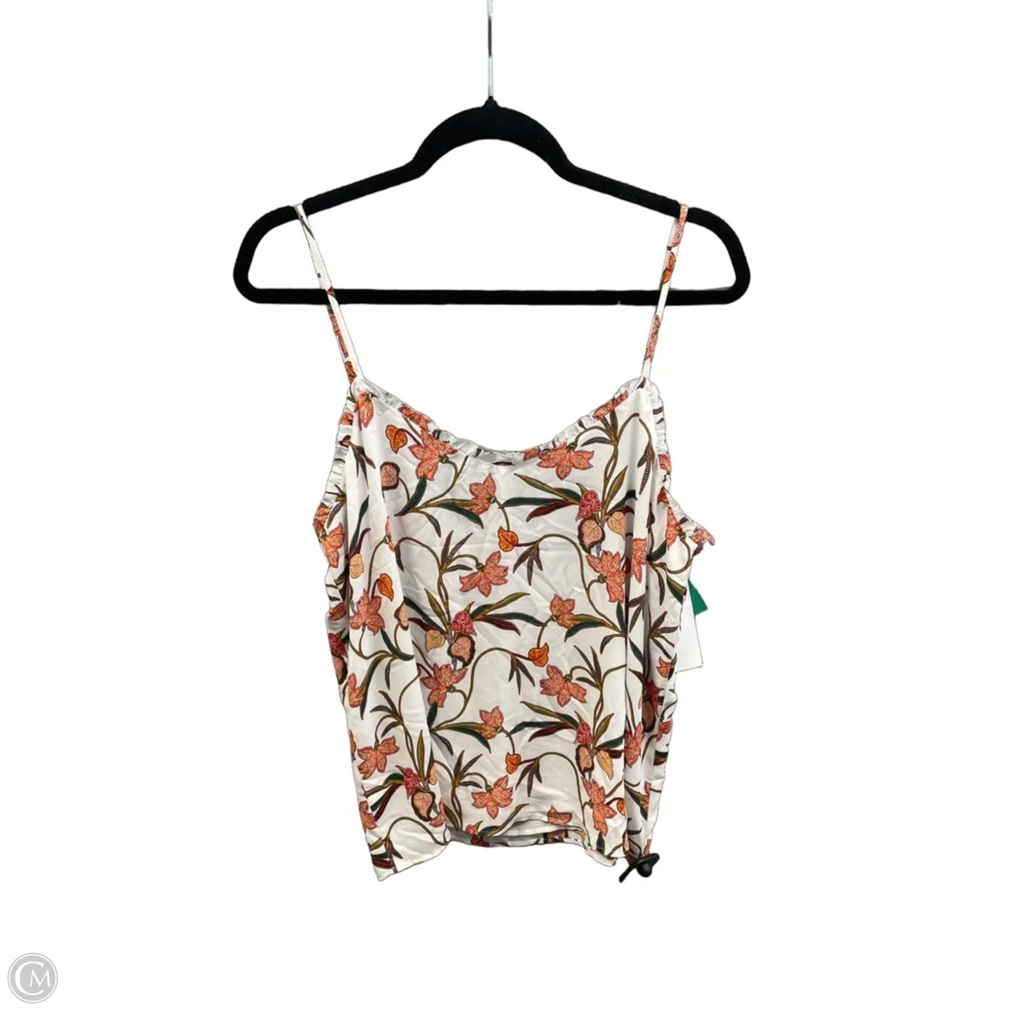 Top Sleeveless By Loft In White, Size: Lp