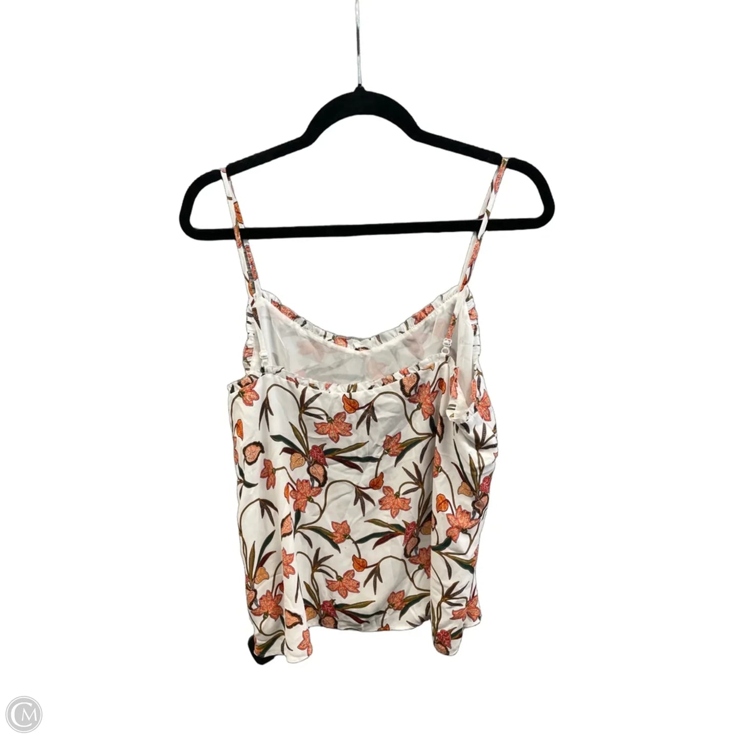 Top Sleeveless By Loft In White, Size: Lp