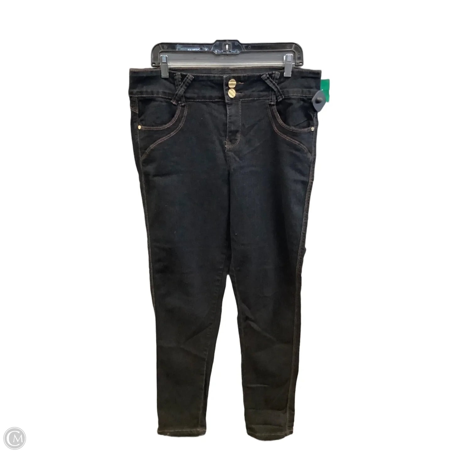 Jeans Skinny By Clothes Mentor In Blue Denim, Size: 14