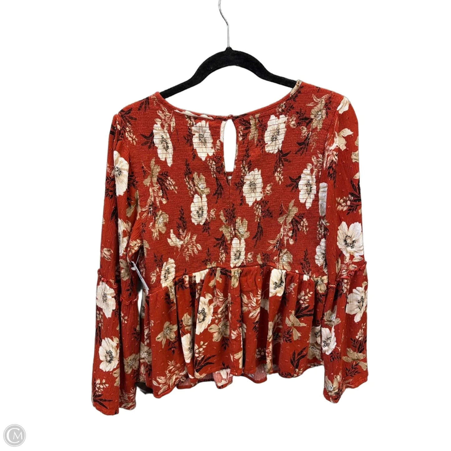 Top Long Sleeve By Torrid In Orange, Size: 2x