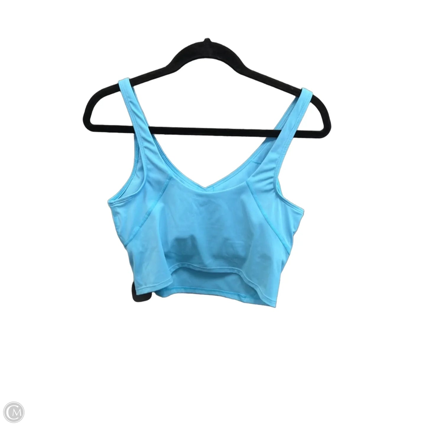 Athletic Bra By Clothes Mentor In Blue, Size: M