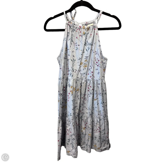 Dress Casual Midi By A New Day In Blue, Size: Xs