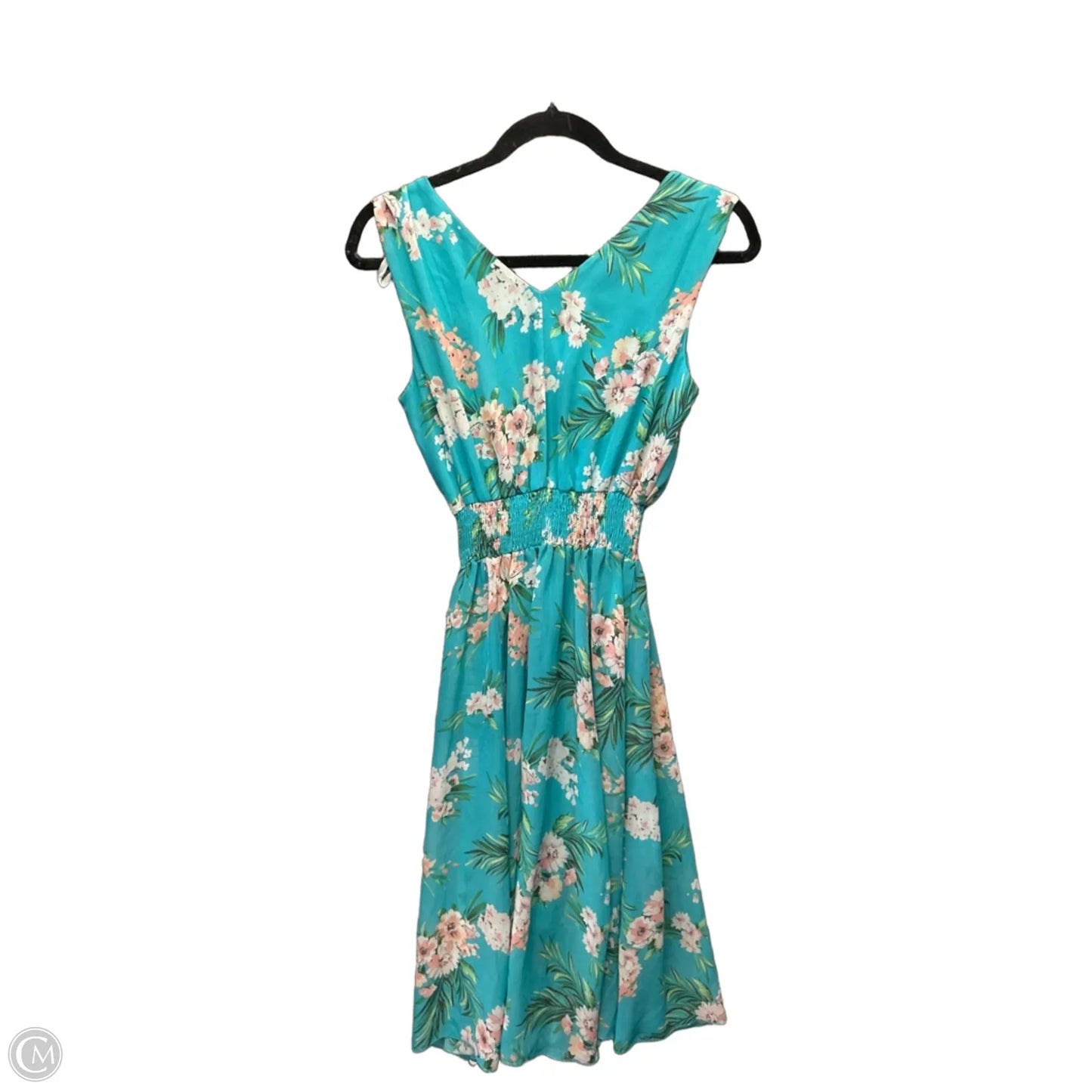 Dress Casual Midi By Clothes Mentor In Teal, Size: S