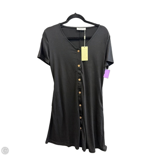 Dress Casual Midi By Clothes Mentor In Black, Size: M