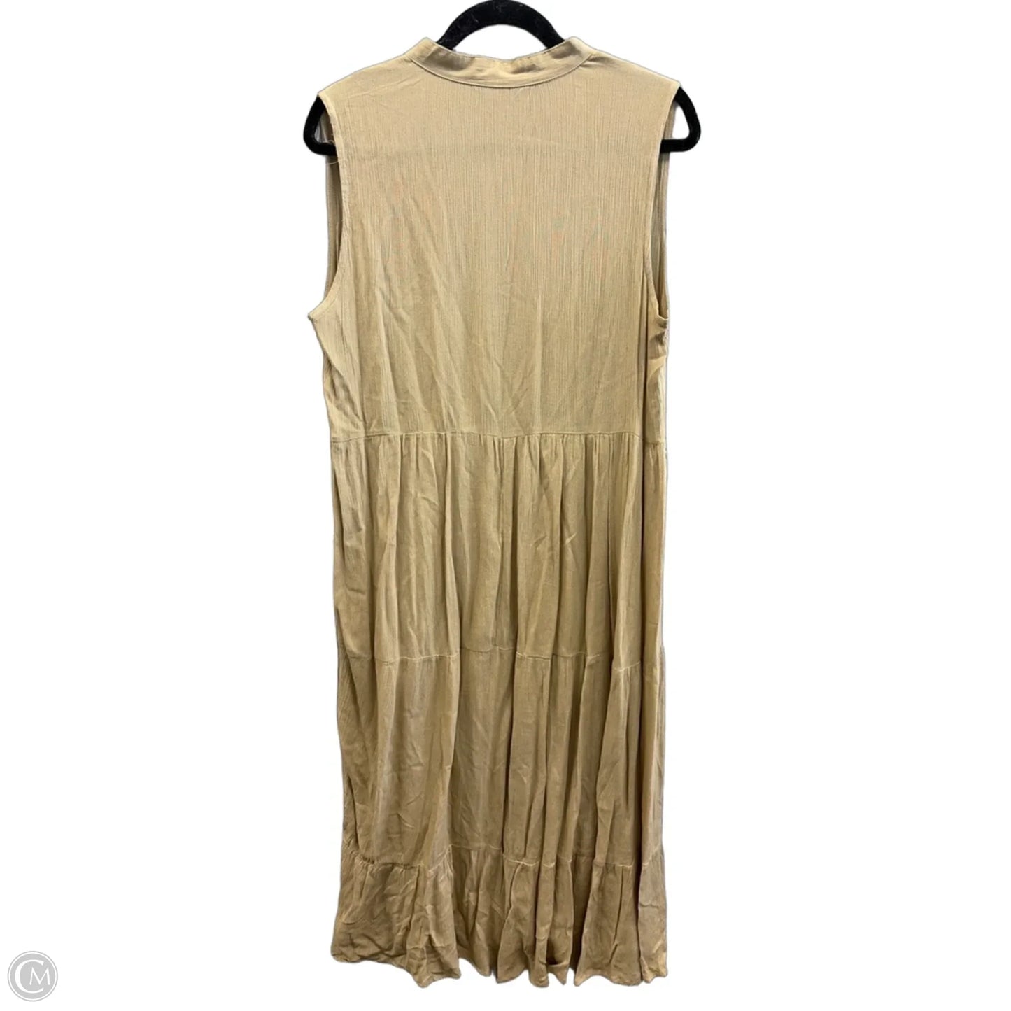 Dress Casual Midi By Clothes Mentor In Brown, Size: S