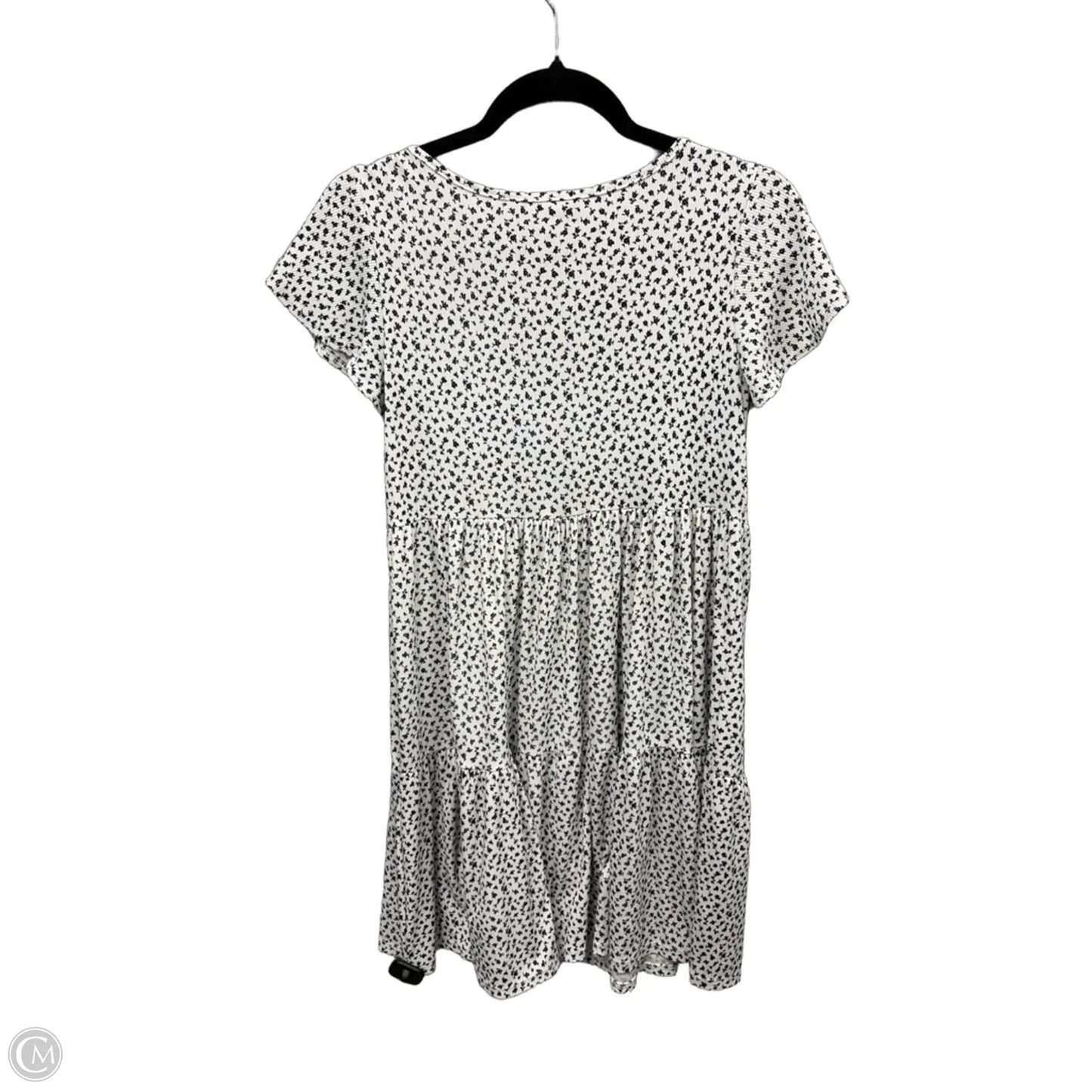 Dress Casual Midi By Jessica Simpson In Black & White, Size: L