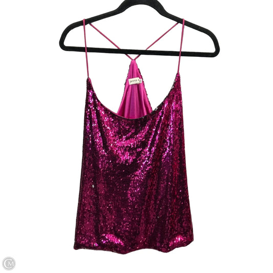 Top Sleeveless By Clothes Mentor In Pink, Size: Xxl
