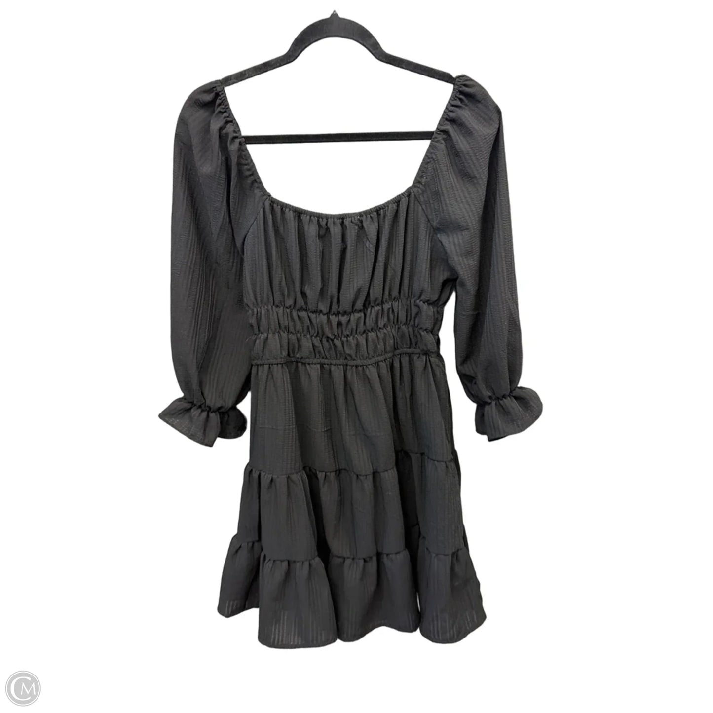 Dress Casual Midi By Liberty Love In Black, Size: M