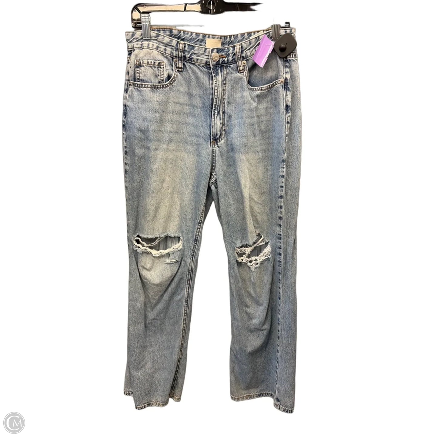 Jeans Straight By Clothes Mentor In Blue Denim, Size: 8