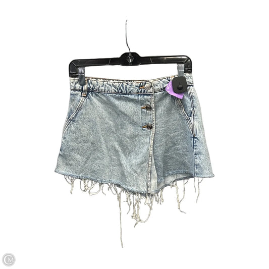 Shorts By Zara In Blue Denim, Size: 0
