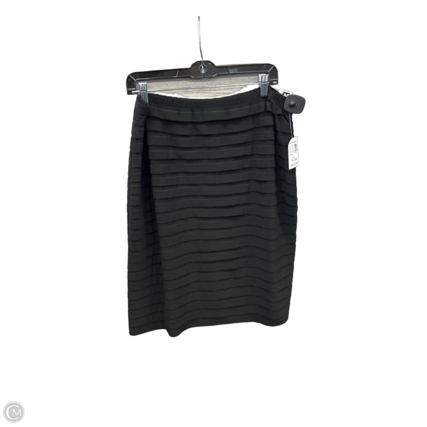 Skirt Midi By Clothes Mentor In Black, Size: 16