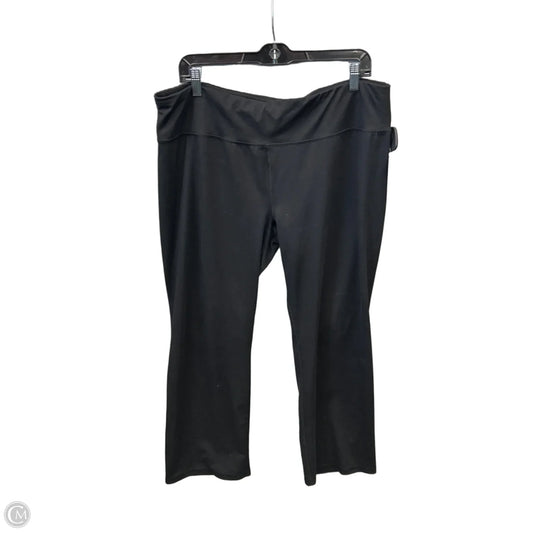Athletic Leggings By Danskin Now In Black, Size: Xxl
