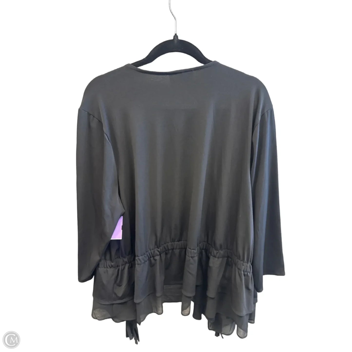 Cardigan By Lane Bryant In Black, Size: 3x